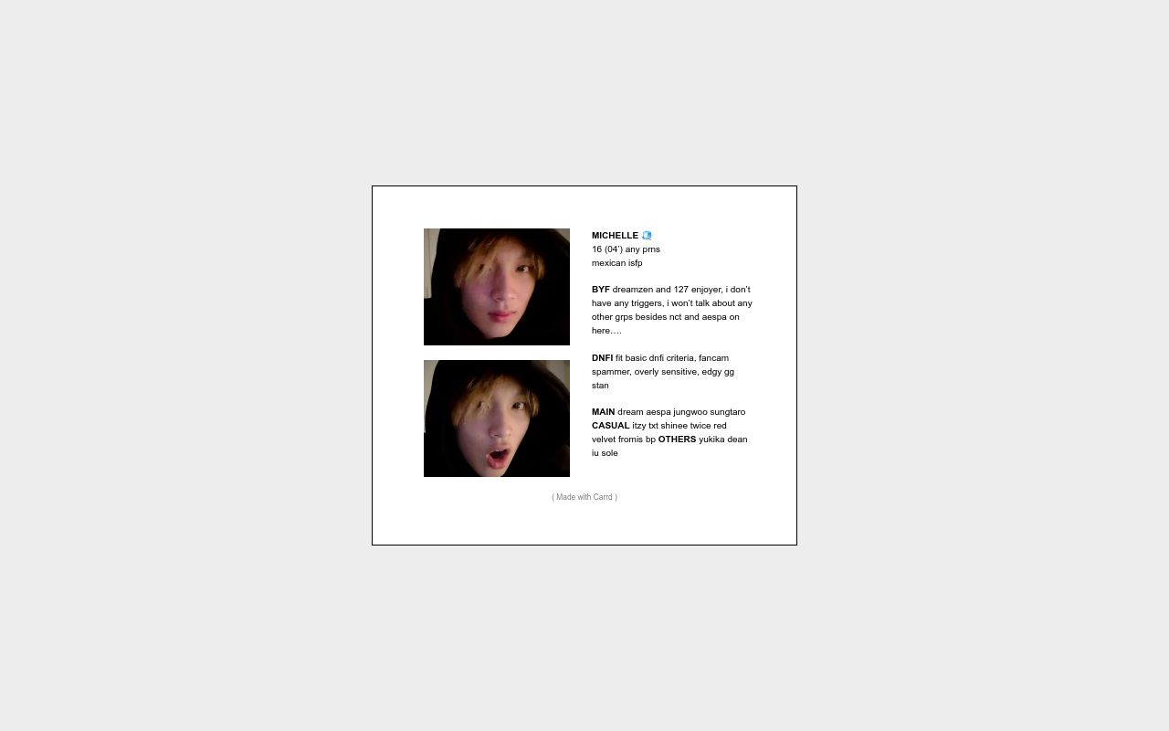 Carrd profile picture for @considerations